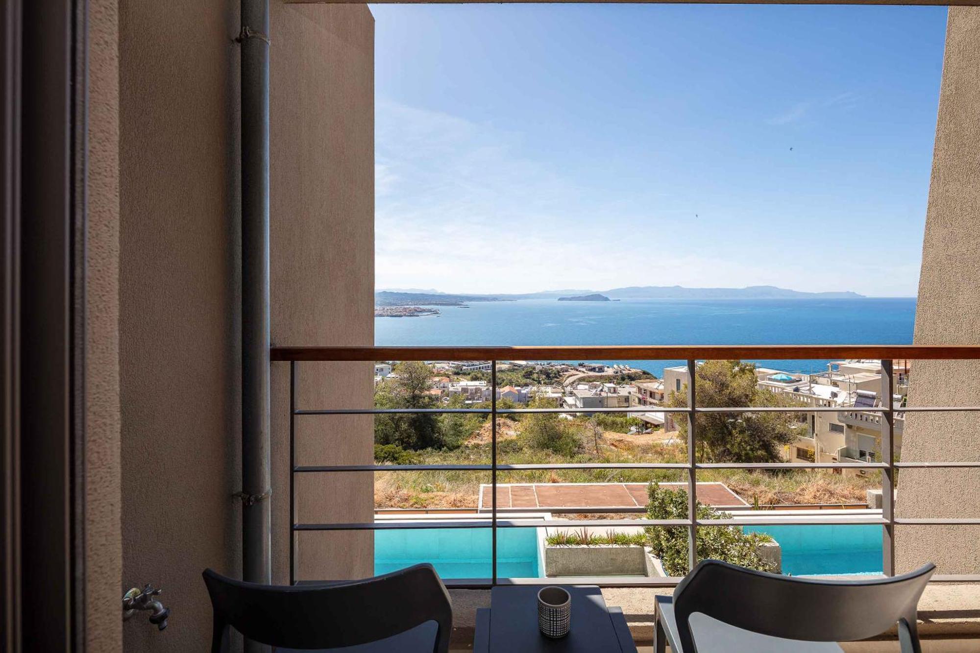 Omnia Luxury Villas - "Heated" Pools & Breathtaking Seaviews! Chania  Exterior foto